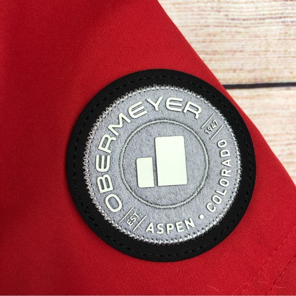 Women’s Red Obermeyer Tuscany II Insulated Ski Jacket - Size 16 - Picture 8 of 16